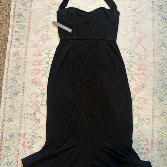 NWT ANTHROPOLOGIE HUTCH halter corset midi dress - Picture 8 of 9